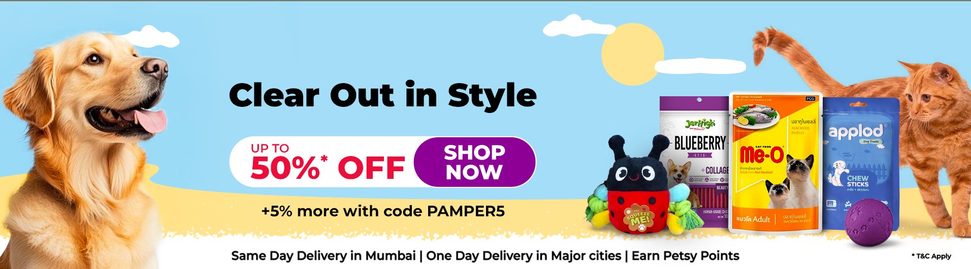 Biggest Sale on Pet Essentials – Shop Now and Save Big!