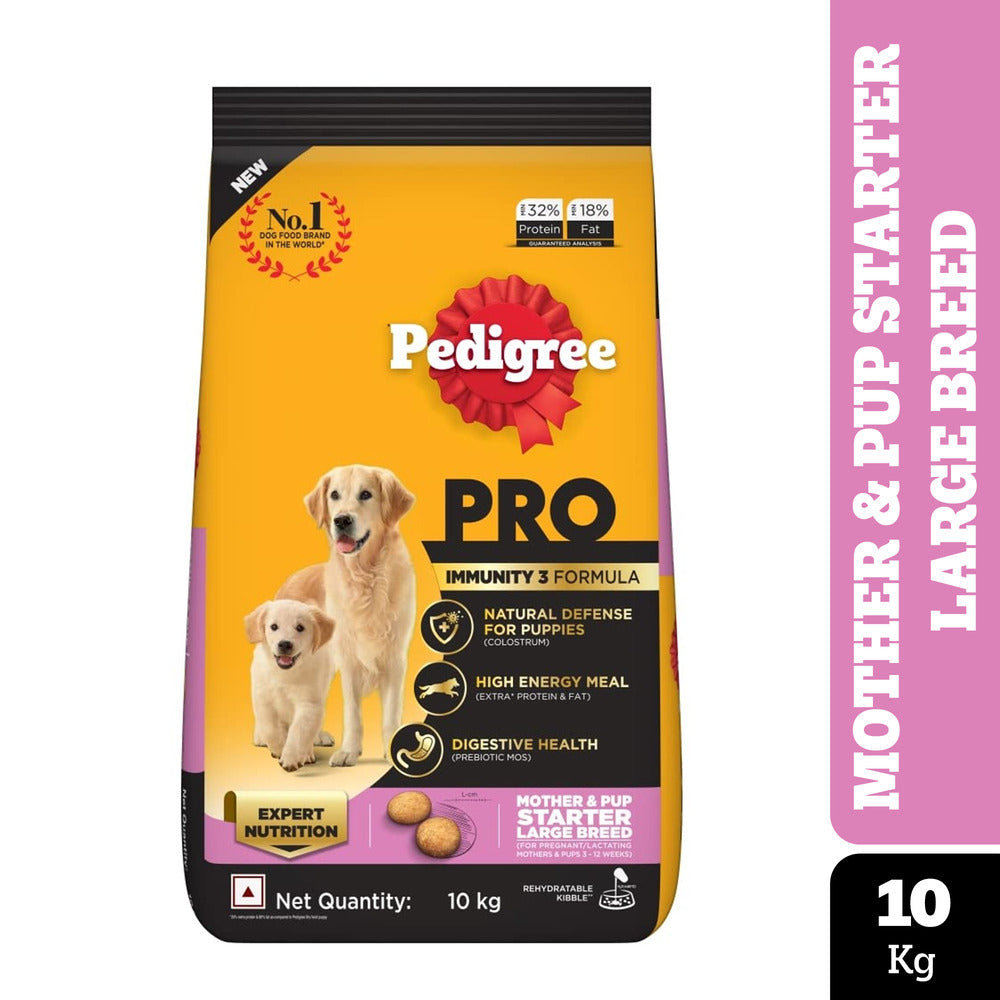 Pedigree PRO Dry Dog Food - Lactating/Pregnant Mother & Pup (3-12 Weeks) Large Breed