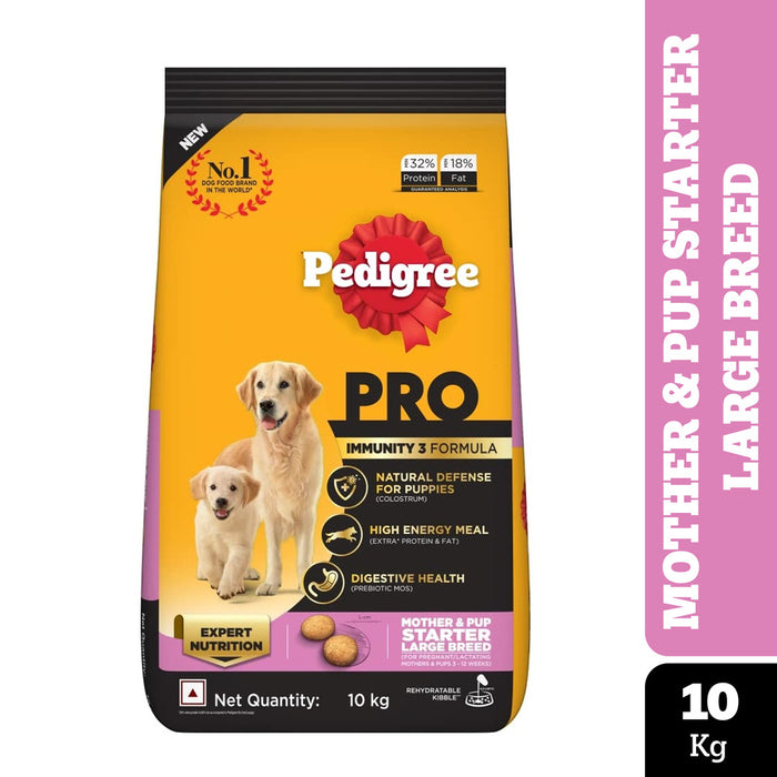 Pedigree PRO Dry Dog Food - Lactating/Pregnant Mother & Pup (3-12 Weeks) Large Breed