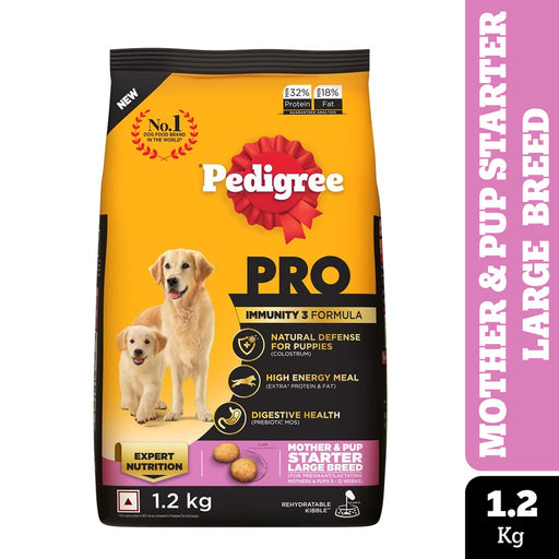 Pedigree PRO Dry Dog Food - Lactating/Pregnant Mother & Pup (3-12 Weeks) Large Breed