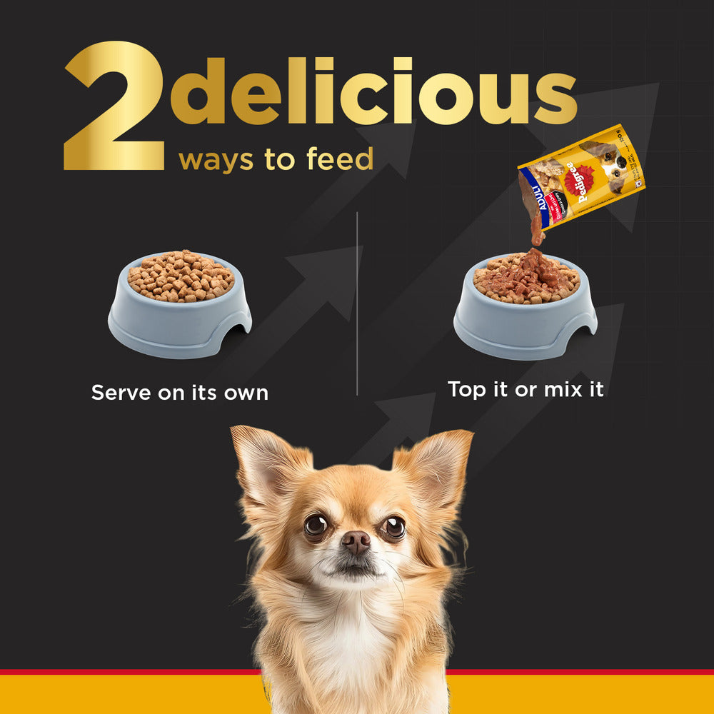 Pedigree PRO Dry Dog Food -  Adult Small Breed Dogs (9+ Months)