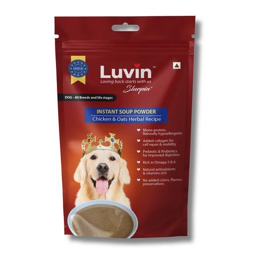 Luvin Slurpin' Instant Soup Powder for Dogs-120g (Pack of 2) - Pack of 5