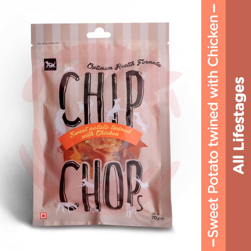 Chip Chops Dog Treats - Sweet Potato Chicken 70g