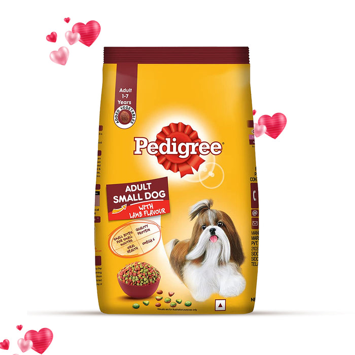 Pedigree Adult Small Dry Dog Food - Lamb Flavour