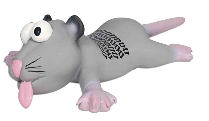 Trixie Rat or Mouse Latex Squeaky Dog Toy - 22 cm