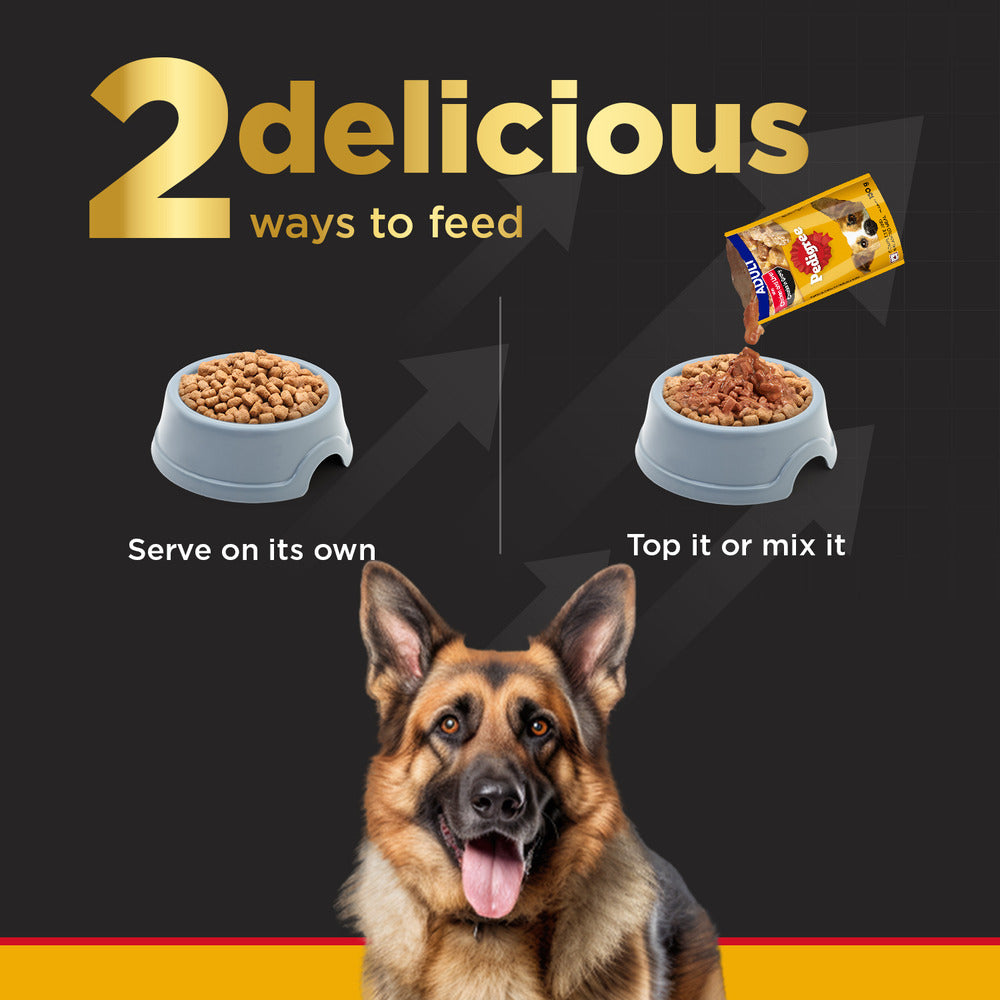 Pedigree PRO Dry Dog Food - Active Adult Dogs Large Breed (18+ Months)