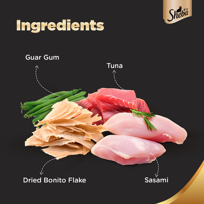 Sheba Wet Cat Food - Fish with Sasami