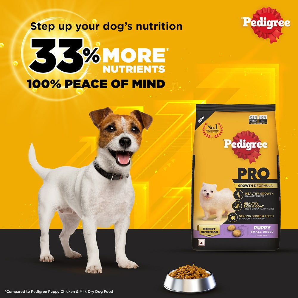 Pedigree PRO Dry Dog Food - Puppy Small Breed (2-9 months)