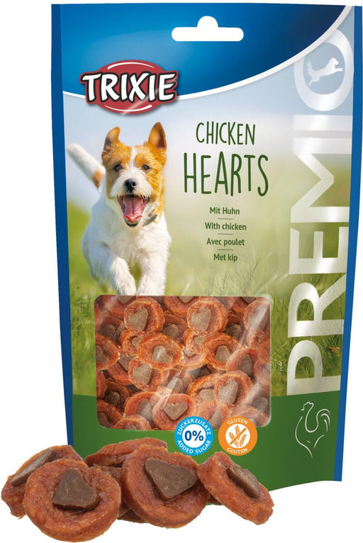 Trixie Premio Chicken Hearts Dog Treat  100 gm