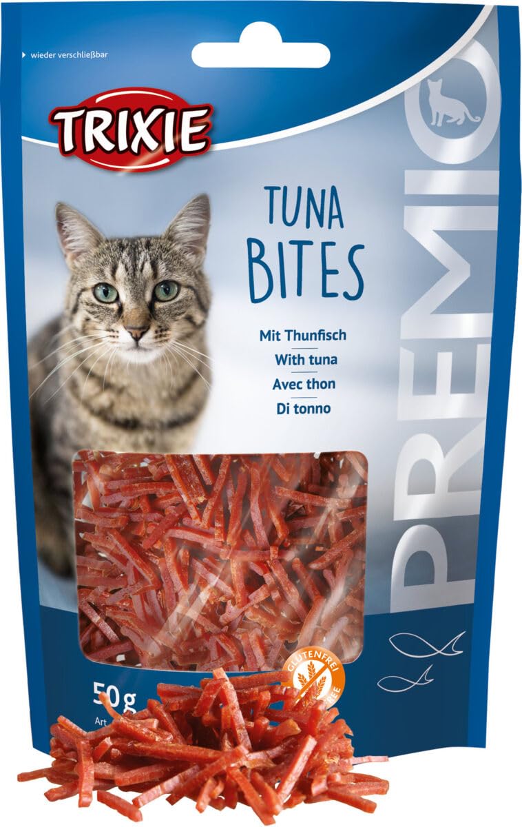 Trixie Premio Tuna Bites Cat Treat  50 gm - Pack of 5