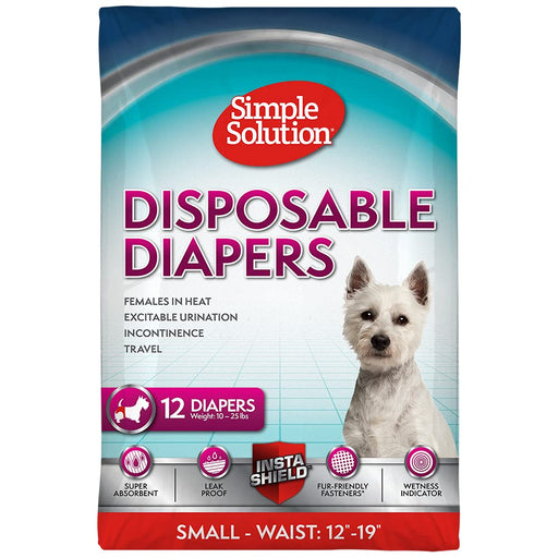 Simple Solution Disposable Diapers  - 12 Diapers
