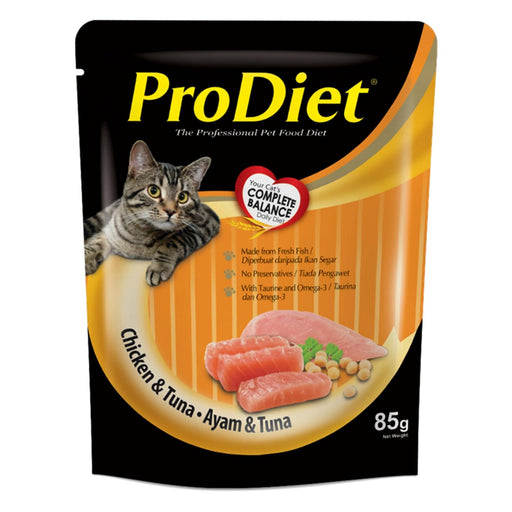 Prodiet Chicken & Tuna Wet Cat Food