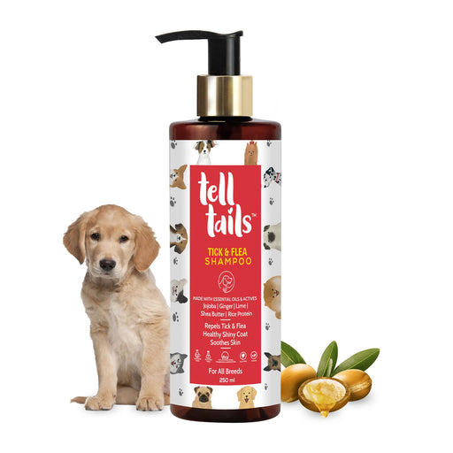 Tell Tails Tick & Flea Dog Shampoo - 250ml