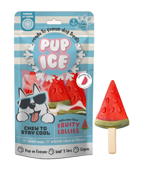 Imaginelles Pup Ice Fruity Lollies Watermelon 3 Pieces - 90 gm