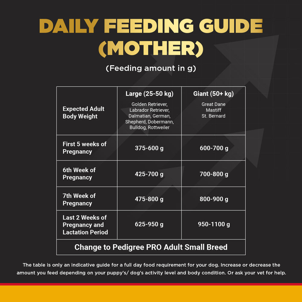 Pedigree PRO Dry Dog Food - Lactating/Pregnant Mother & Pup (3-12 Weeks) Large Breed