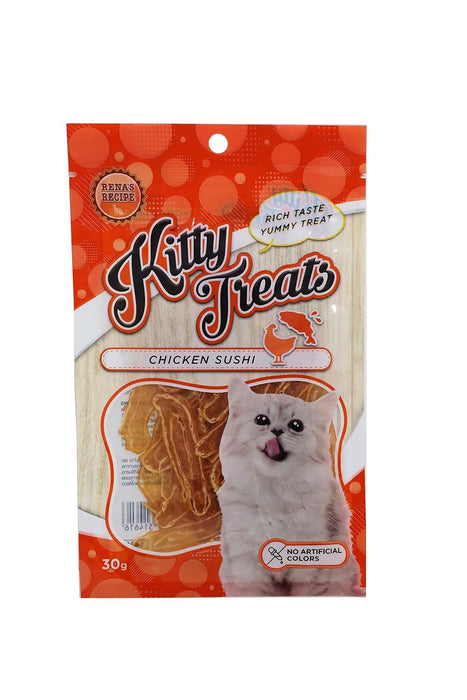 Kitty Treats Chicken Sushi, 30G - Pack of 5