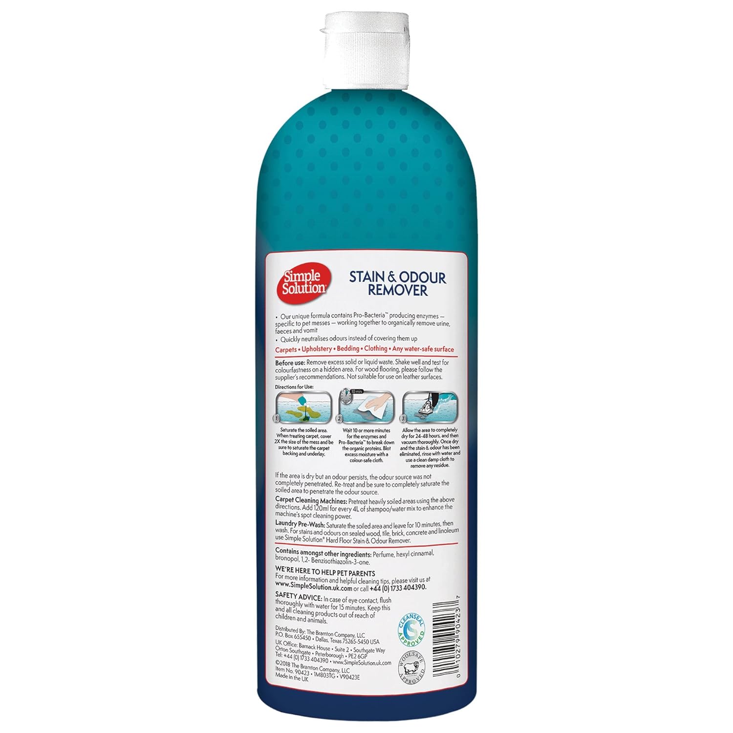 Simple Solution Dog Stain & Odor Remover - 1 Litre