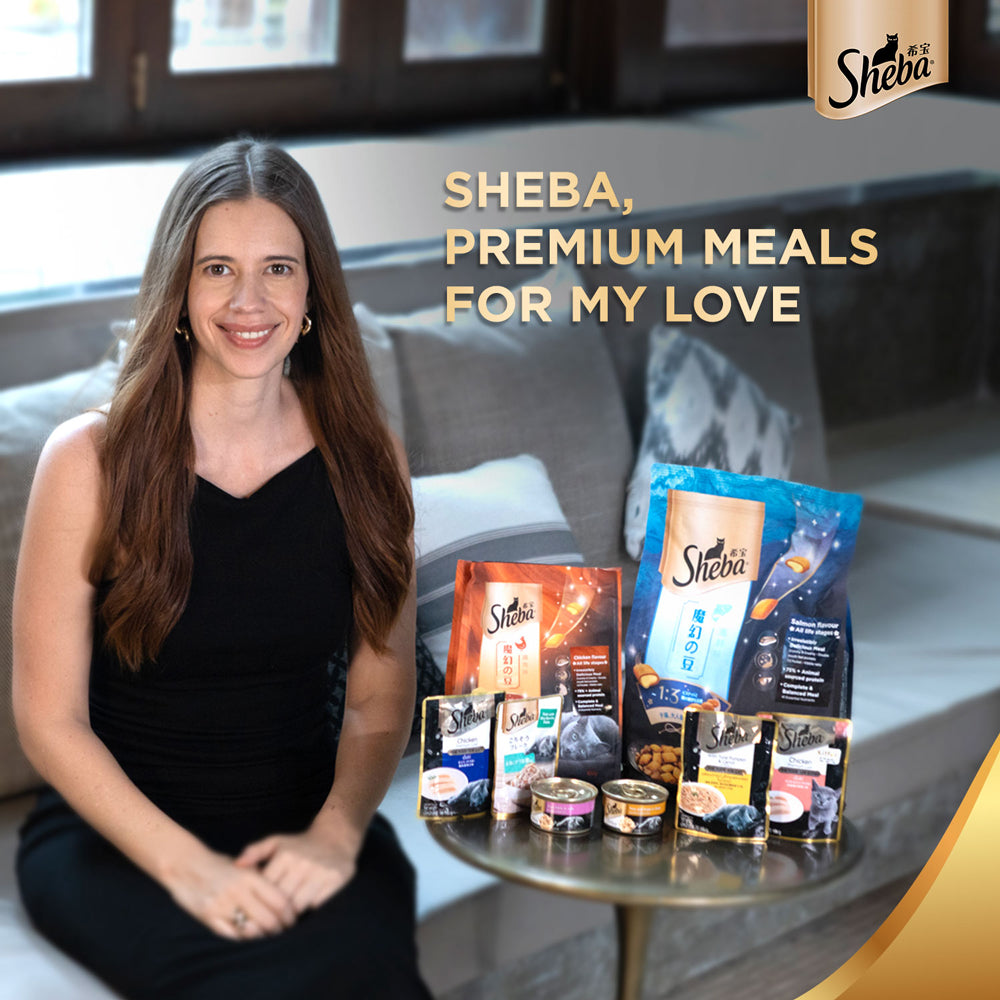 Sheba Premium Wet Cat Food - Chicken With Tuna In Gravy (Adult 1+)