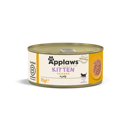 Applaws Wet Cat Food for Kittens - Chicken Breast (70g x 12 Cans)