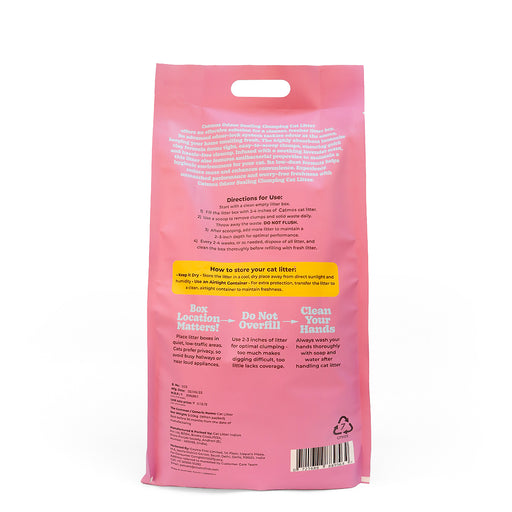 Catmos Odour Sealing Clumping Cat Litter – Lavender, 5kg