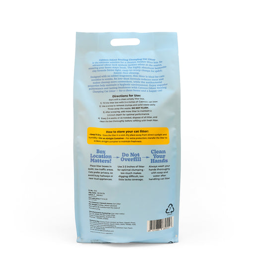Catmos Odour Sealing Clumping Cat Litter – Unscented, 5kg