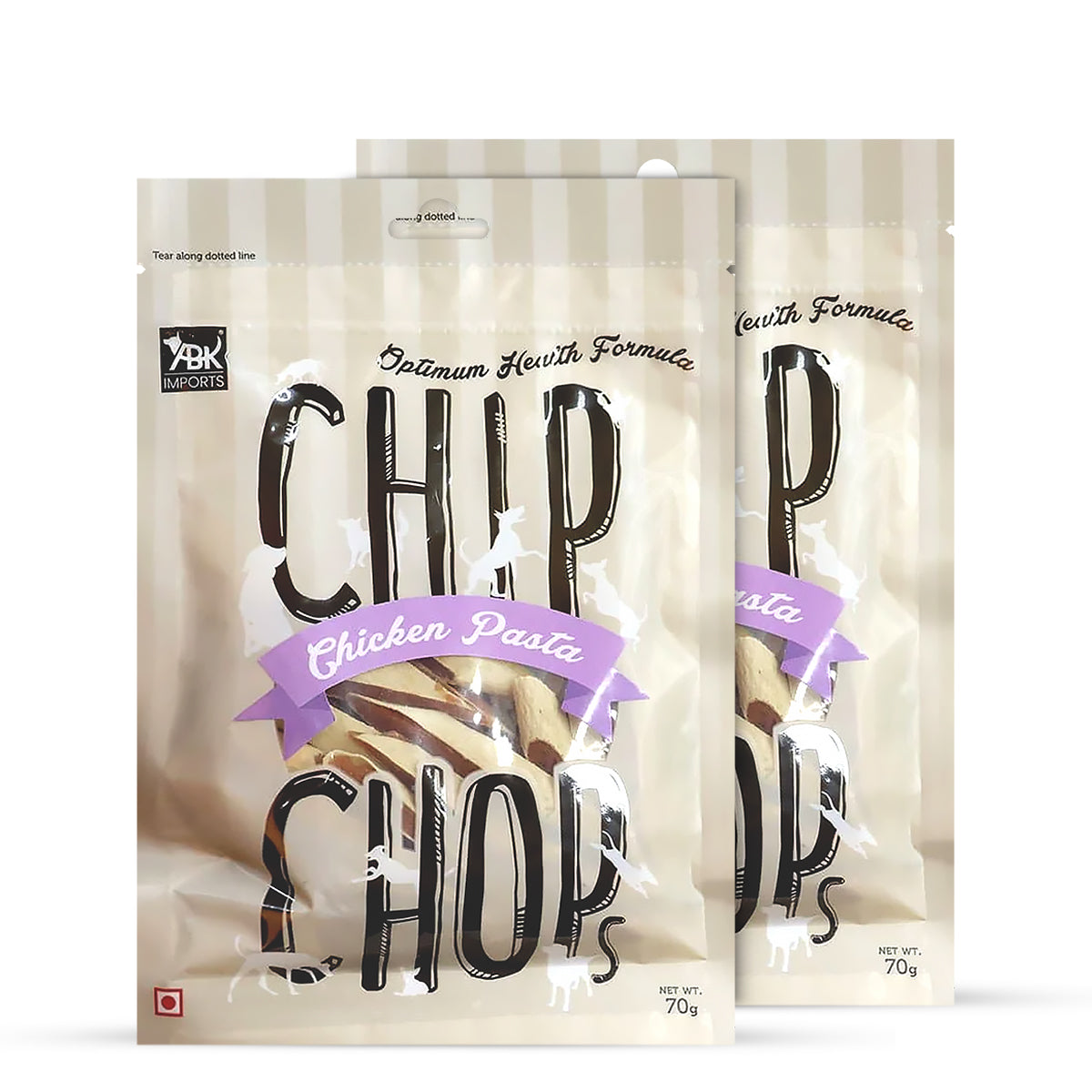 Chip Chops Dog Treats - Chicken Pasta - 70 gm