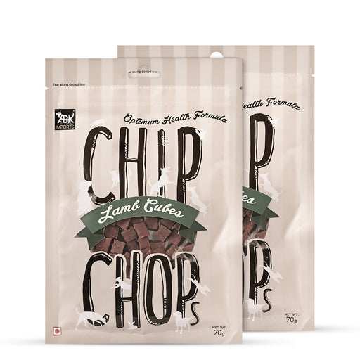 Chip Chops Dog Treats - Lamb Cubes 70g