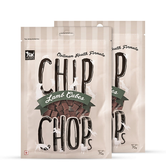 Chip Chops Dog Treats - Lamb Cubes 70g