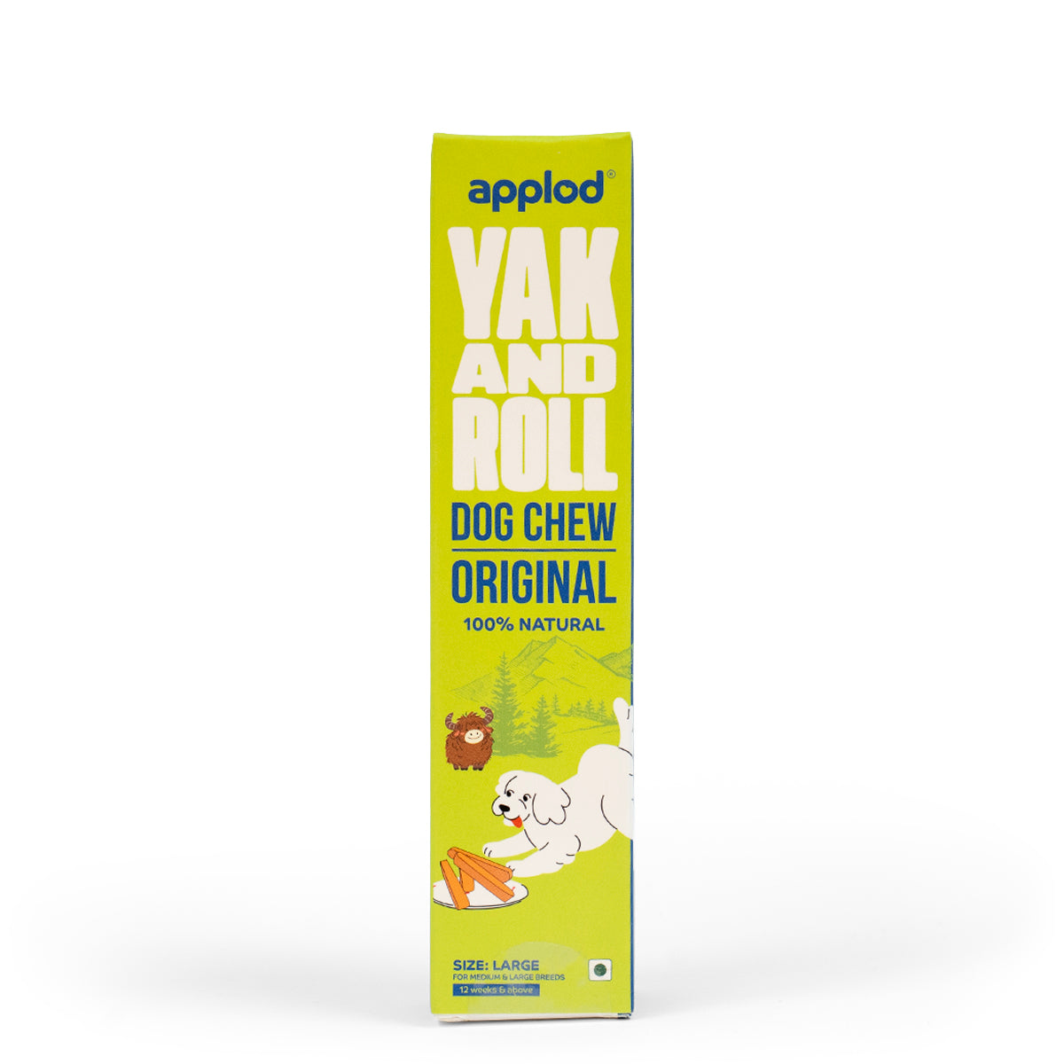 Applod Yak & Roll Natural Yak Chew For Dogs