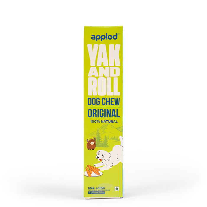 Applod Yak & Roll Natural Yak Chew For Dogs