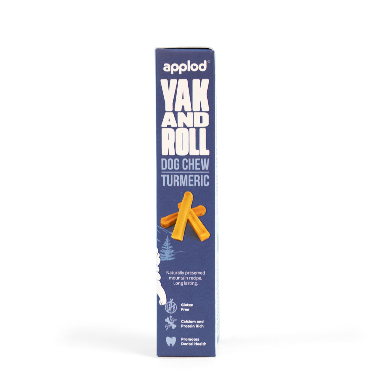 Applod Yak & Roll Natural Yak Chew Turmeric For Dogs