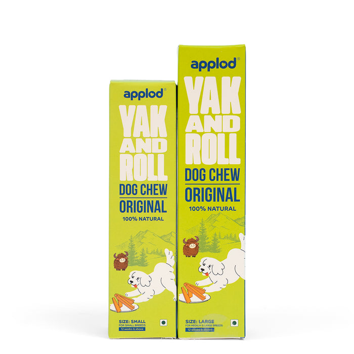 Applod Yak & Roll Natural Yak Chew For Dogs