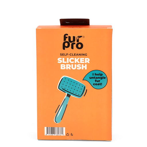 Furpro Self-Cleaning Slicker Brush For Dogs