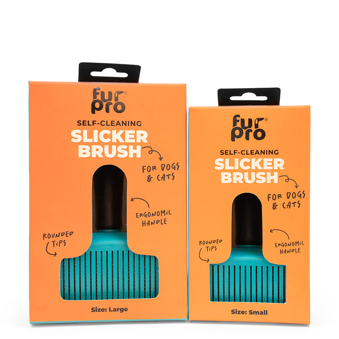 Furpro Self-Cleaning Slicker Brush For Dogs