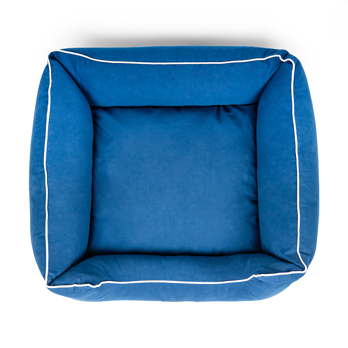 Zl Ultra Soft Navy Lounger Bed For Dogs