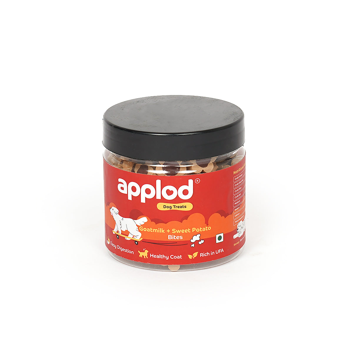Applod Goatmilk & Sweet Potato Dog Treat 220g - Pack of 5