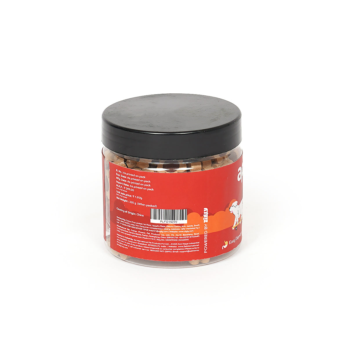 Applod Goatmilk & Sweet Potato Dog Treat 220g - Pack of 5