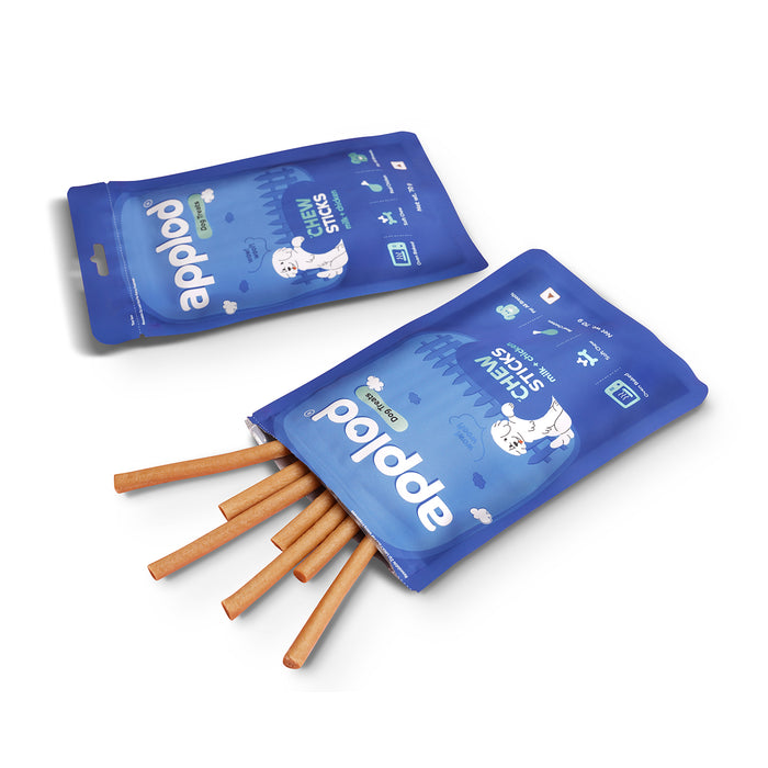 Applod Soft Milk & Chicken Chew Sticks - 70 gm - Pack of 5