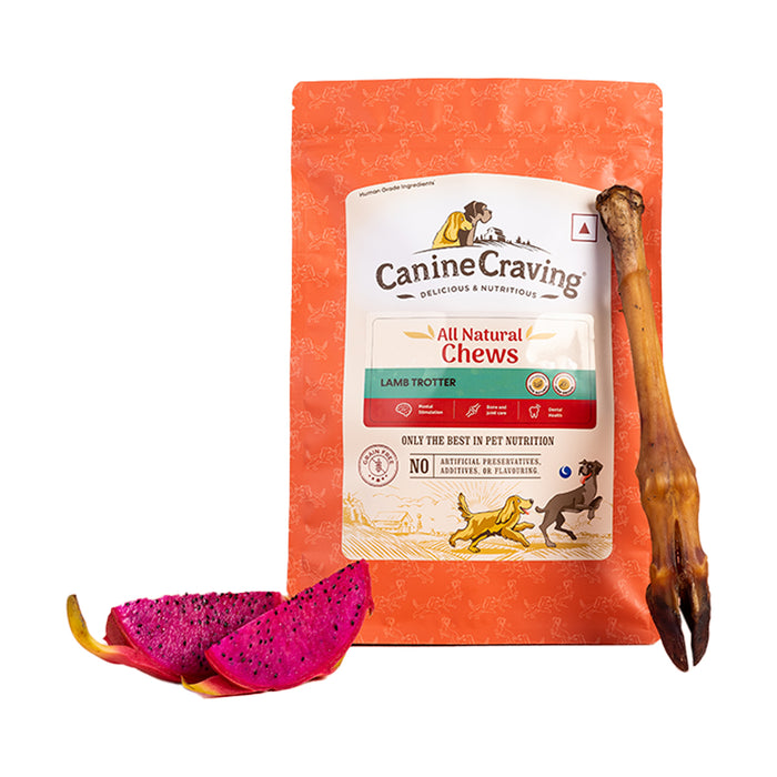 Canine Craving Dog Treats - Trotter Chew - Lamb (1pc)