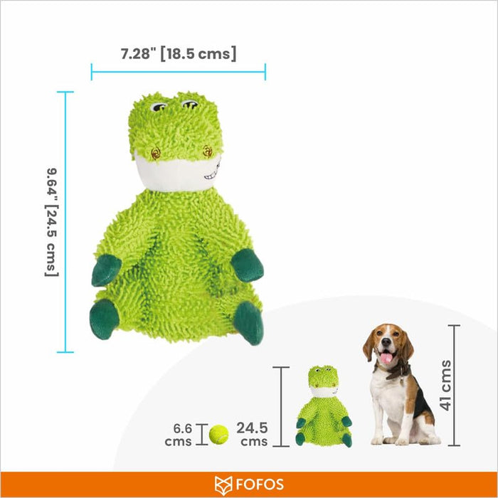 FOFOS Tough Dog Toy Alligator