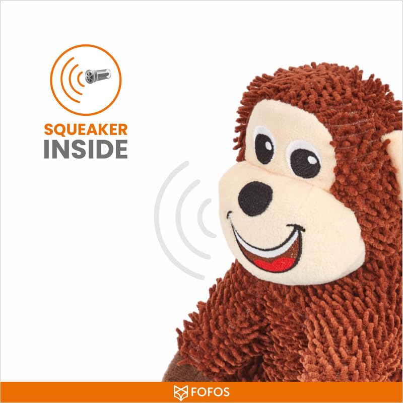 FOFOS Tough Dog Toy Monkey