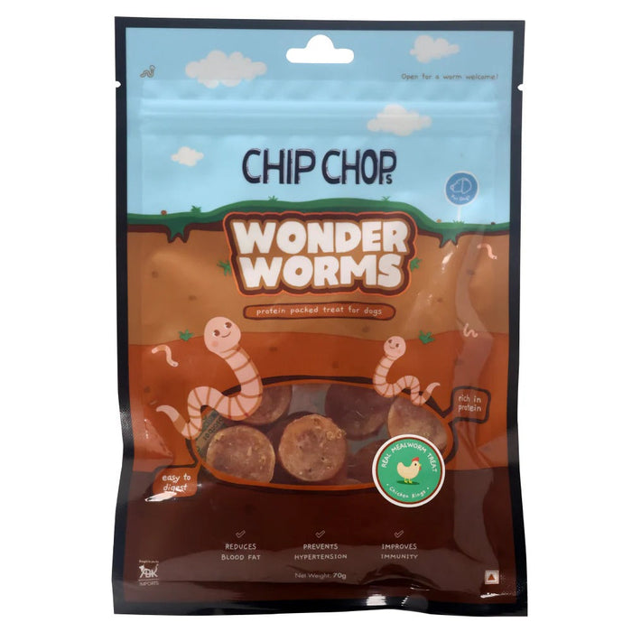 Wonder Worms - Diced Chicken with Mealworms