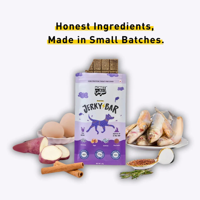 Homiee & Ginger Fish Recipe Jerky Bar 45 gm