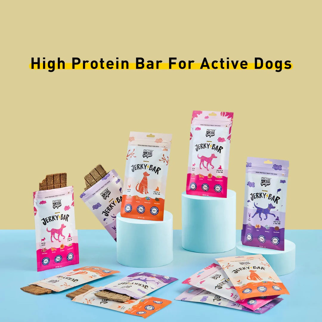 Homiee & Ginger Mutton Recipe Jerky Bar 45 gm - Pack of 5