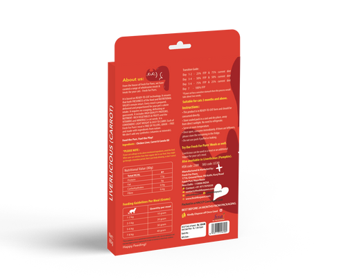 Fresh For Purrs Liverlicious ( Carrot ) Cat Food