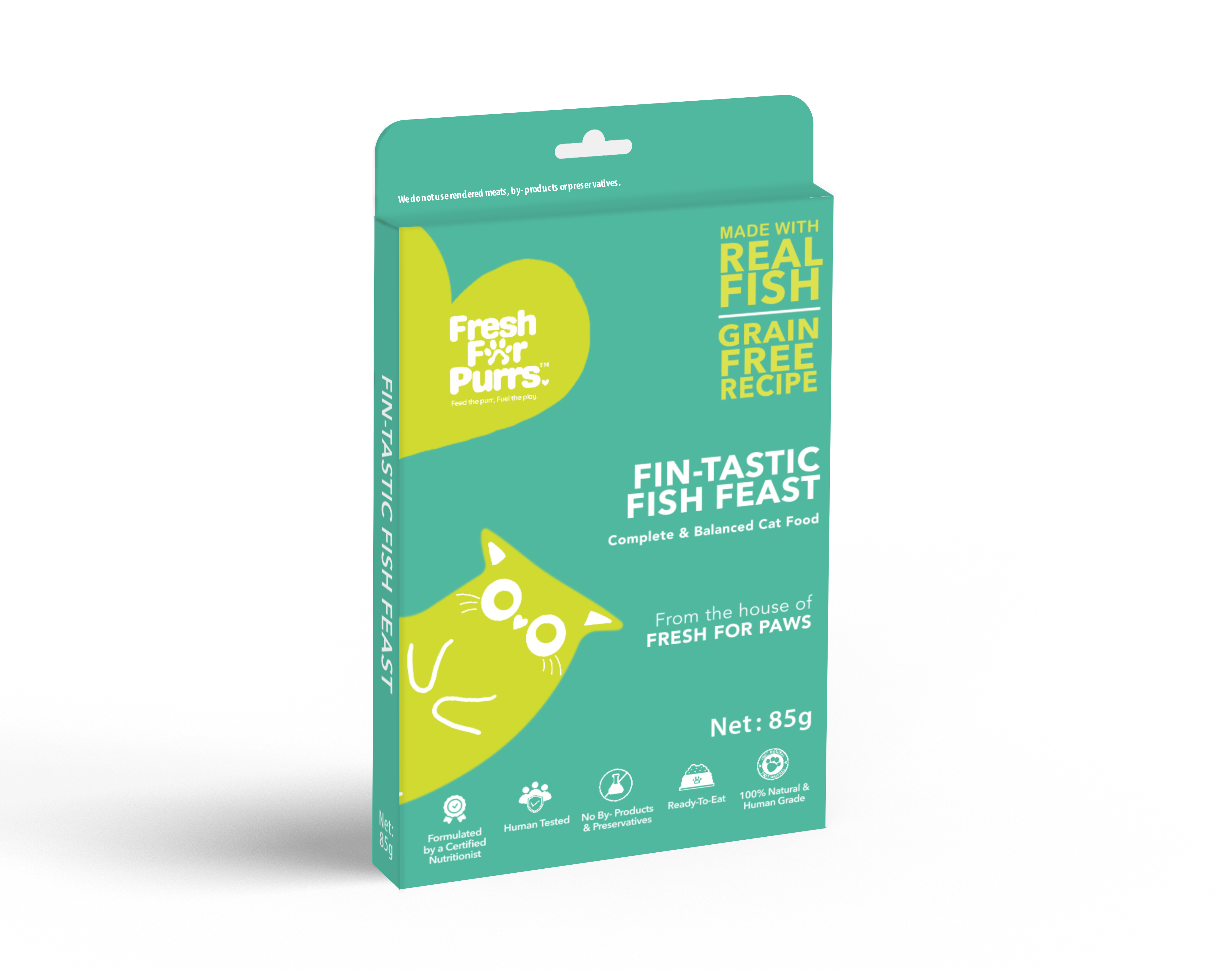 Fresh For Purrs Fin- tastic Fish Feast Cat Food