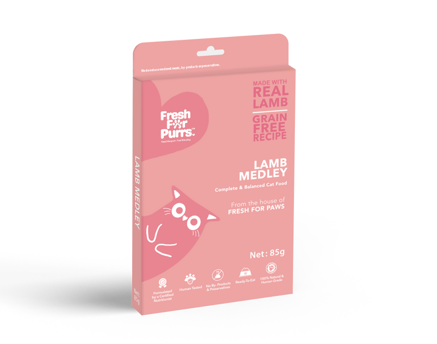 Fresh For Purrs Lamb Medley Cat Food