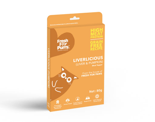 Fresh For Purrs Liverlicious ( Pumpkin ) Cat Food
