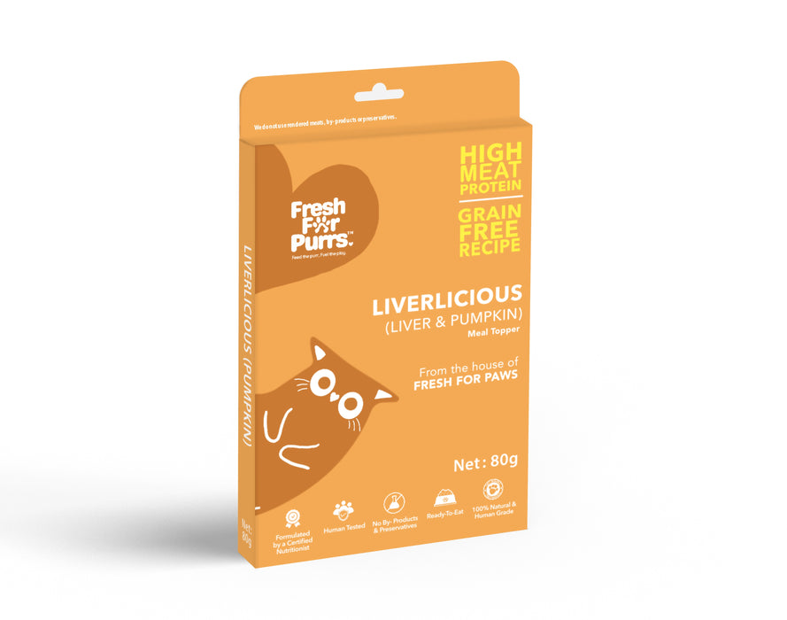 Fresh For Purrs Liverlicious ( Pumpkin ) Cat Food