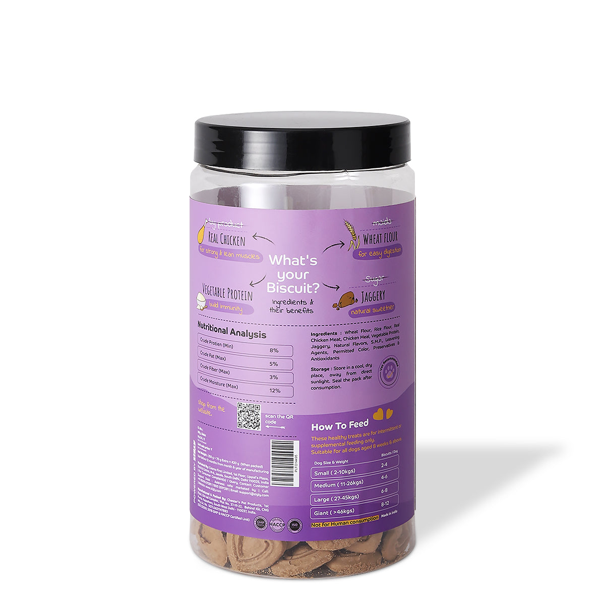 Applod Real Chicken Dog Biscuit